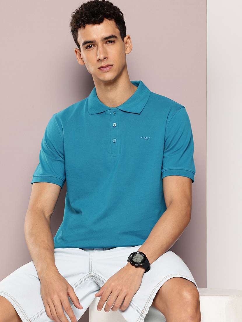 men short sleeve regular fit polo t-shirt