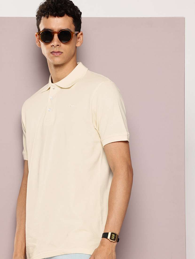 men short sleeve regular fit polo t-shirt