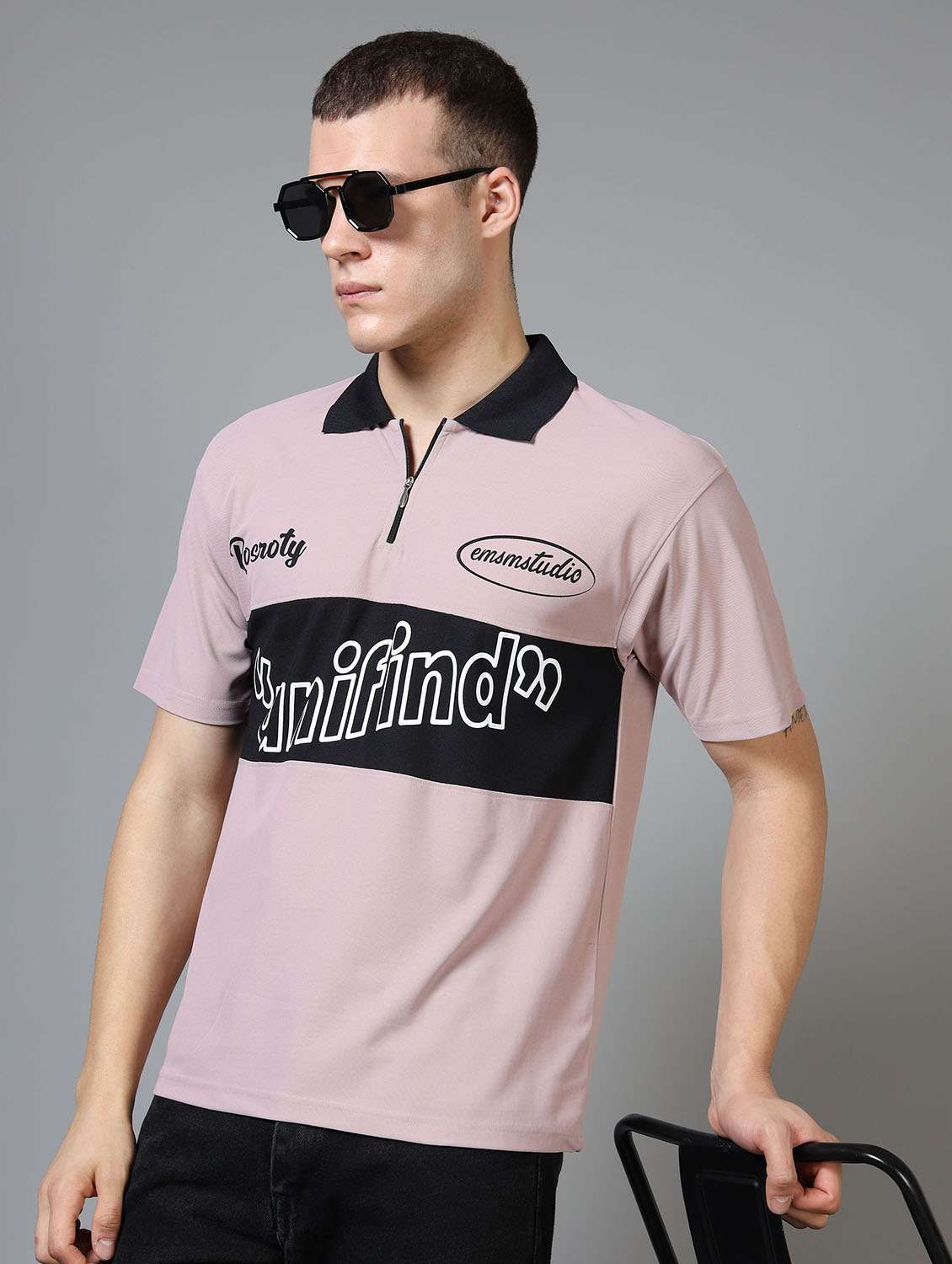 men short sleeve regular fit polo t-shirt