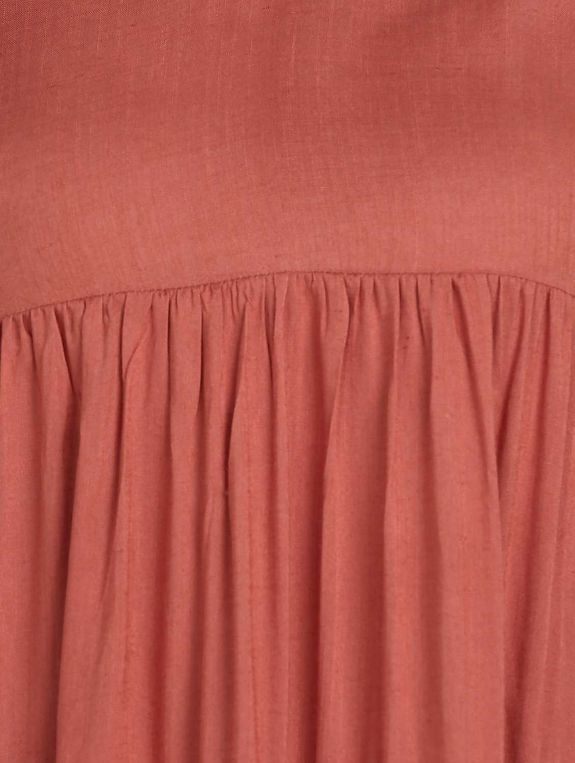 women solid bell sleeve tiered dress - 22177165 -  Standard Image - 5