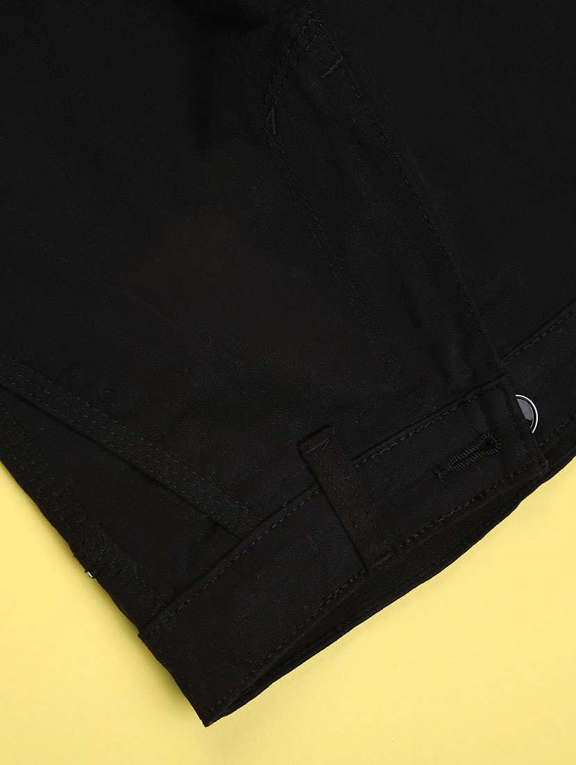 boys solid mid rise regular fit cargo - 22177234 -  Standard Image - 3