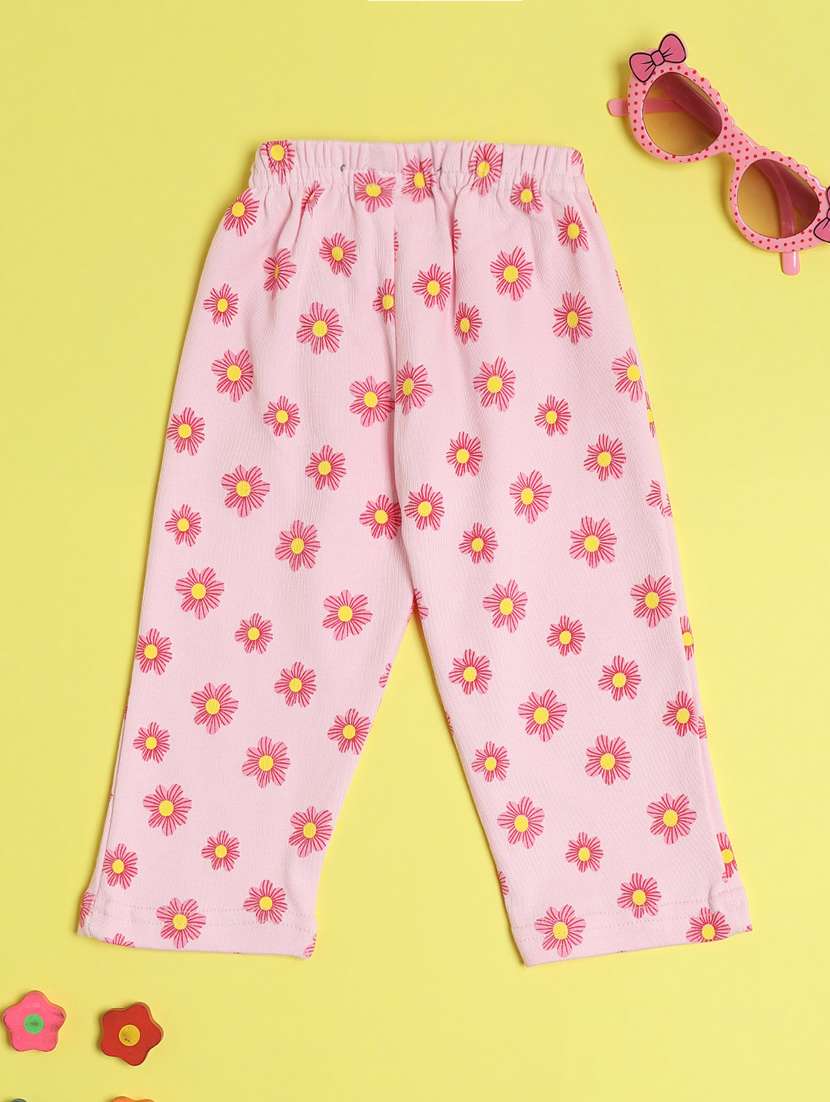 girls pack of 2 printed mid rise pyjama - 22177369 -  Standard Image - 3