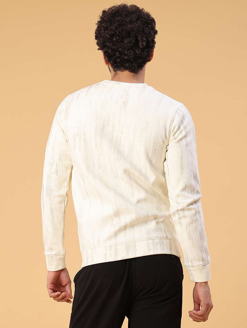 men printed long sleeve regular fit sweatshirt - 22177521 -  Standard Image - 3