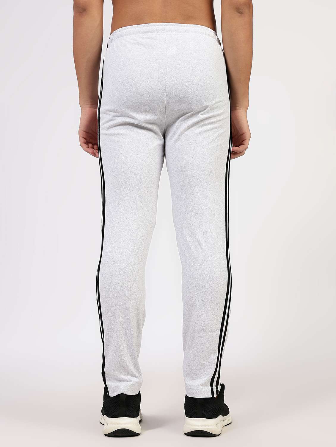 men solid mid rise track pant - 22177784 -  Standard Image - 3