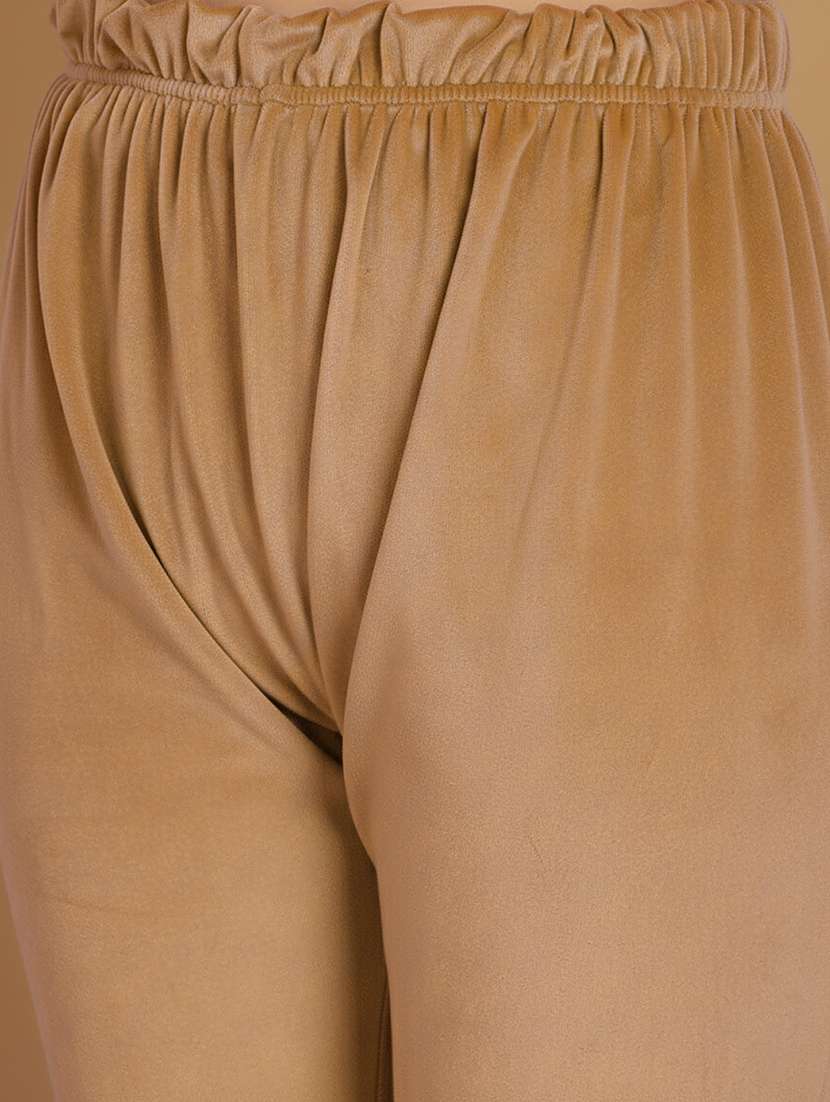 women solid hooded nightwear pyjama set - 22177877 -  Standard Image - 5