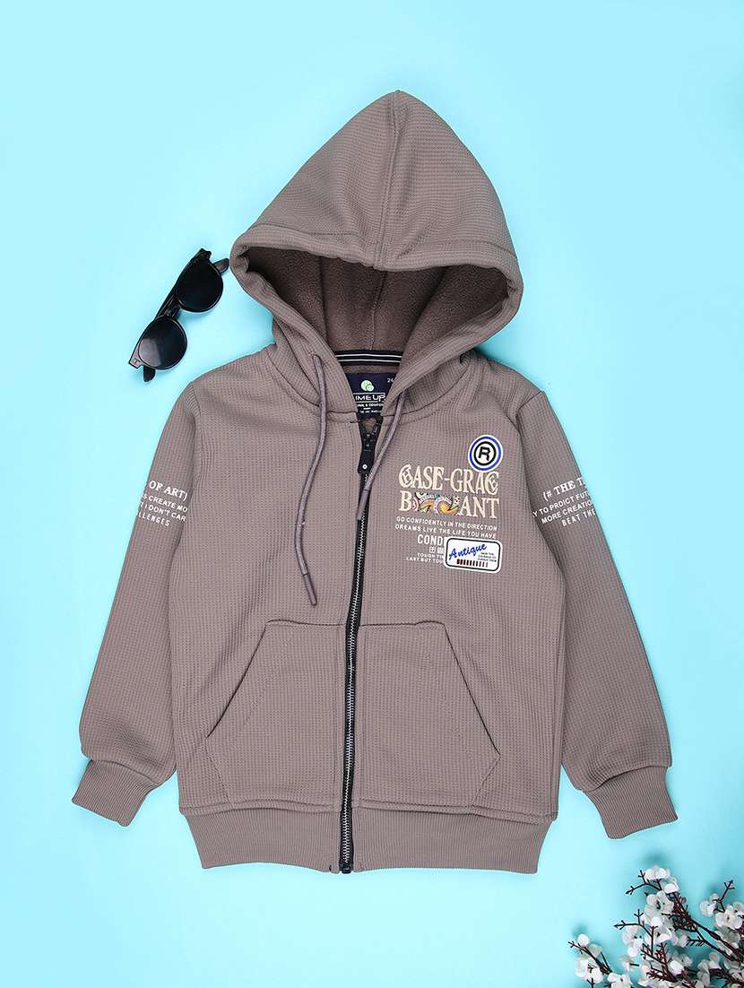 boys printed long sleeve sweatshirt