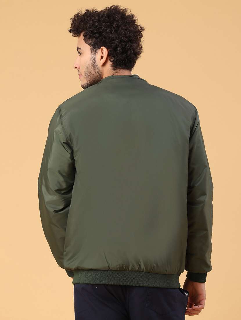 men solid long sleeve lightweight bomber jacket - 22178267 -  Standard Image - 3