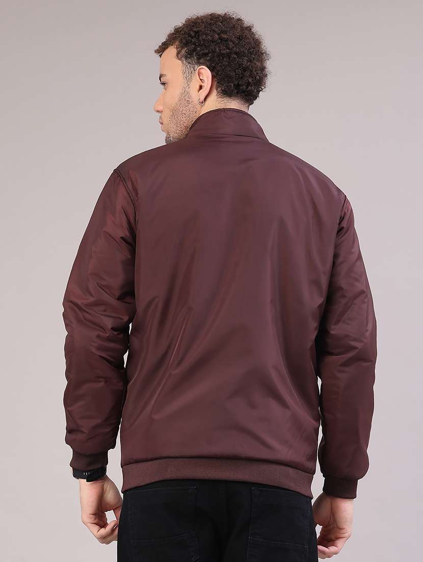 men solid long sleeve lightweight bomber jacket - 22178268 -  Standard Image - 3
