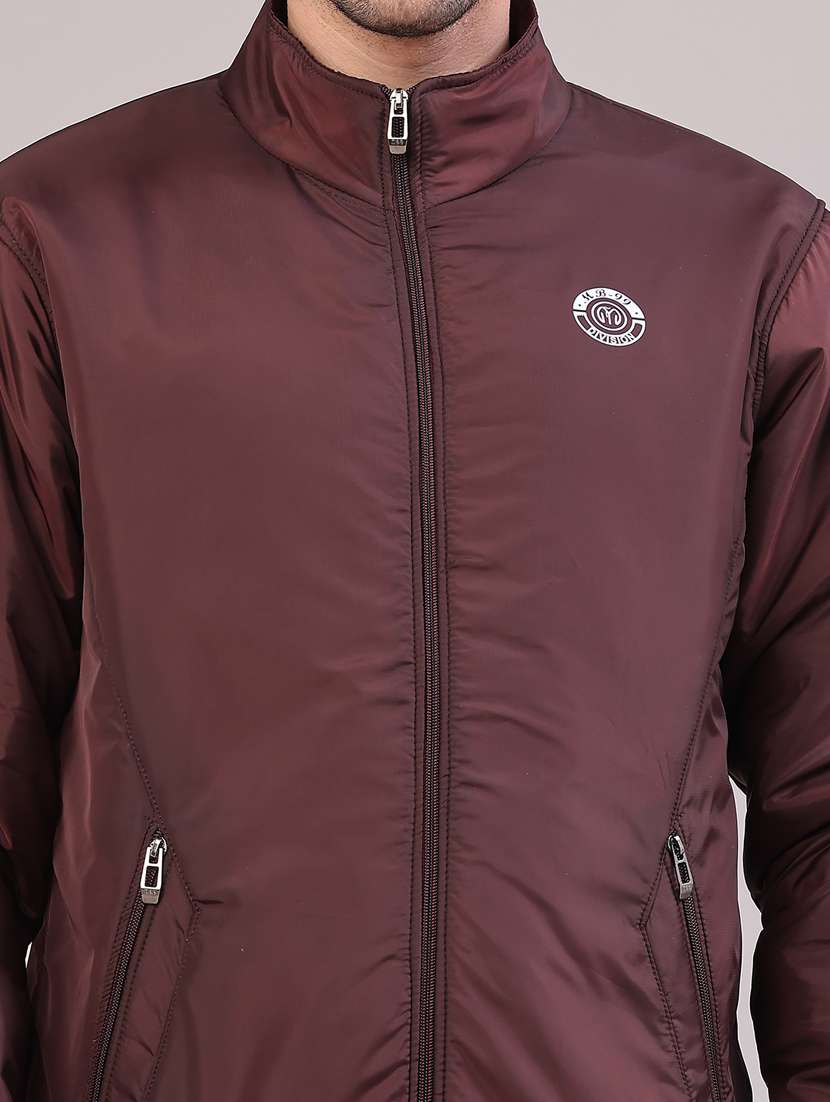 men solid long sleeve lightweight bomber jacket - 22178268 -  Standard Image - 5