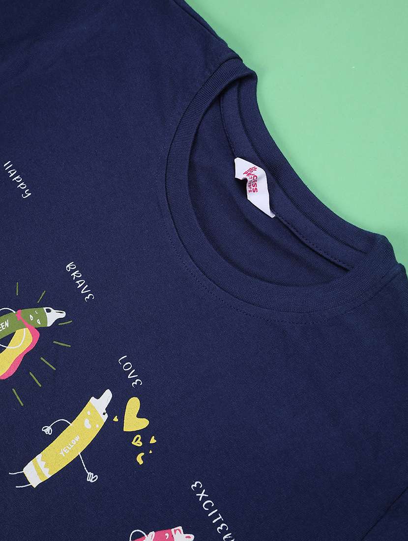 girls printed short sleeve tee - 22178283 -  Standard Image - 3