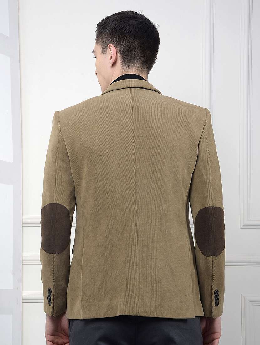 men solid long sleeve single breasted formal blazer - 22178289 -  Standard Image - 3