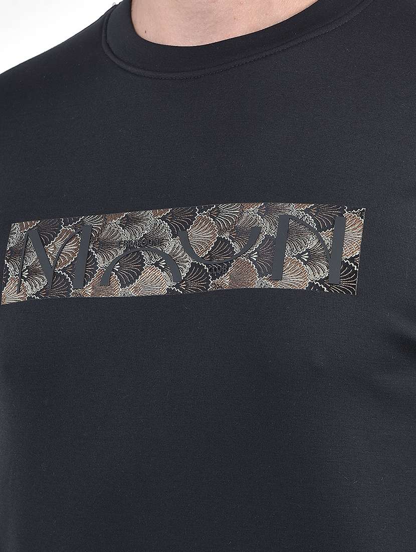 men chest print long sleeve regular fit sweatshirt - 22178302 -  Standard Image - 5