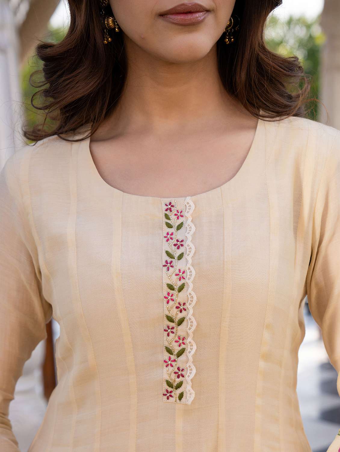 women embroidered long sleeve kurta pant with dupatta set - 22178468 -  Standard Image - 5