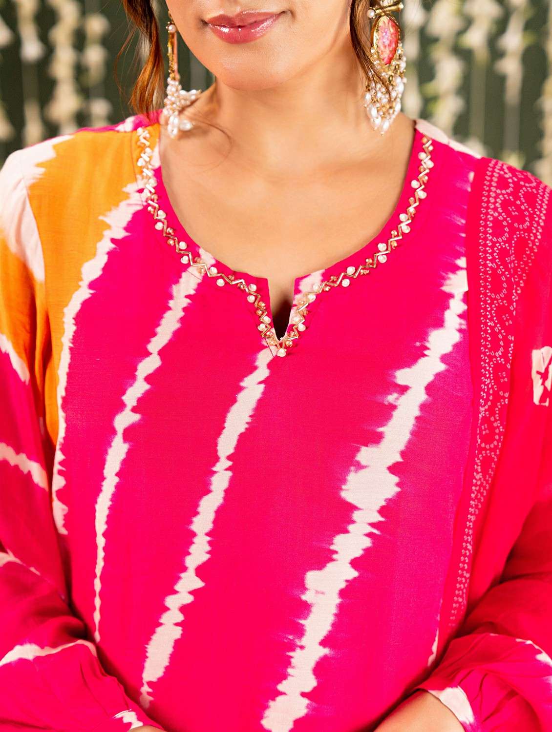 women embroidered long sleeve kurta pant with dupatta set - 22178524 -  Standard Image - 5