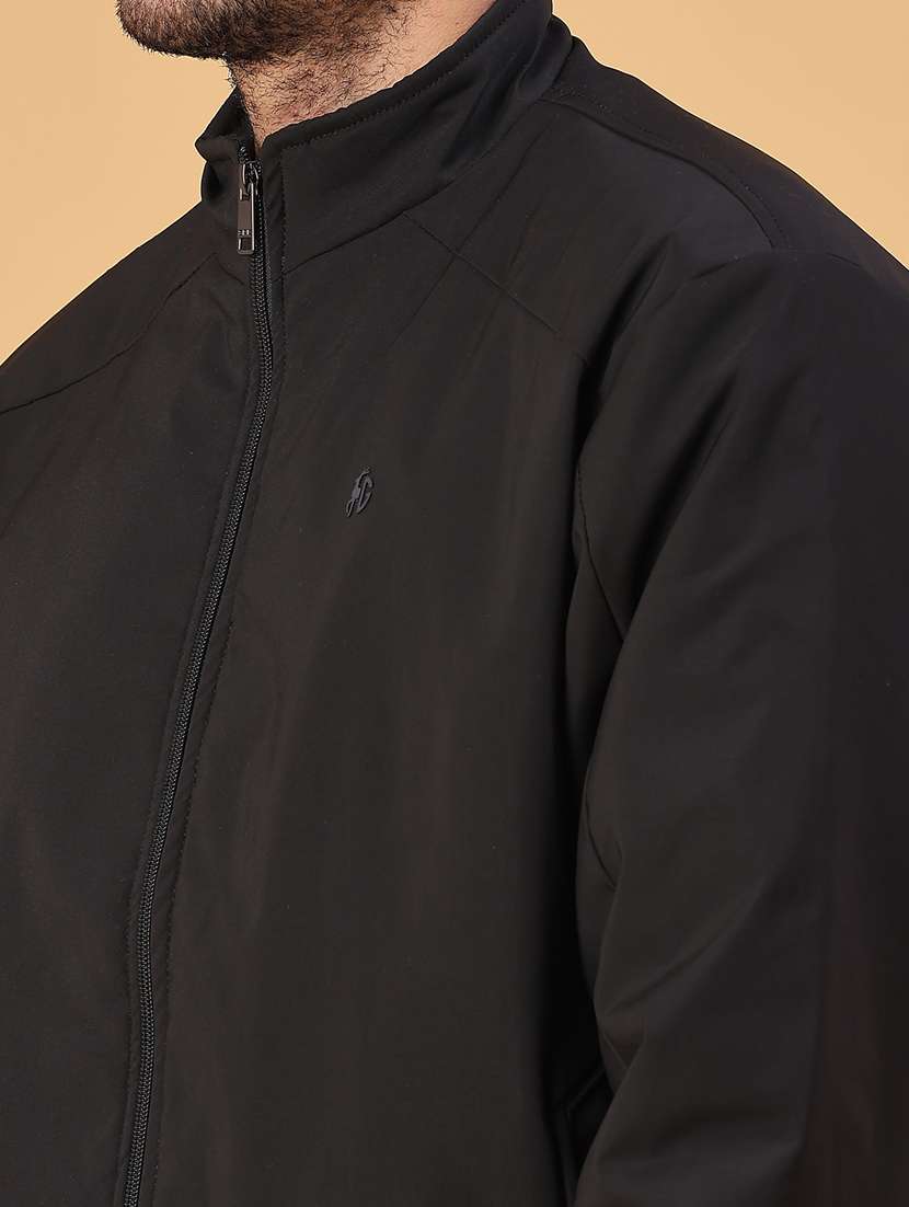 men solid long sleeve lightweight bomber jacket - 22178652 -  Standard Image - 5