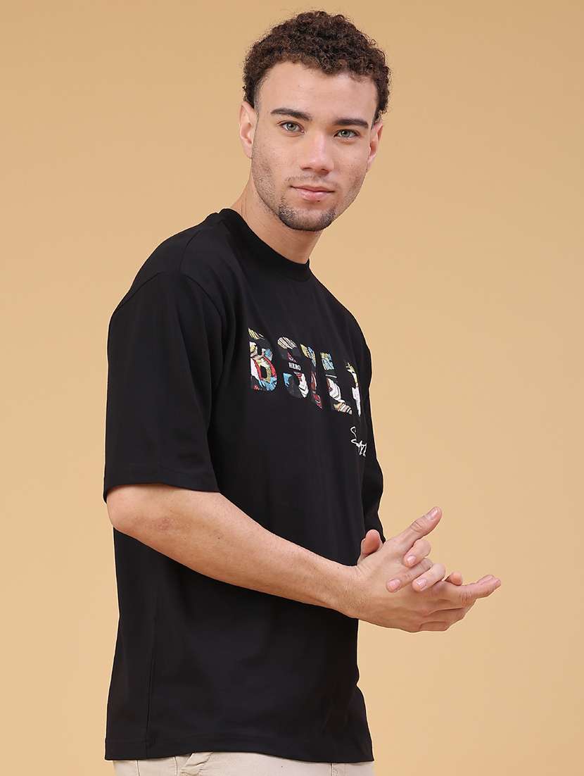 men printed short sleeve regular fit t-shirt - 22178681 -  Standard Image - 3