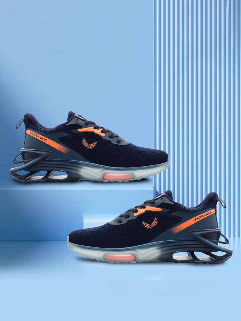 men solid lace up sport shoe - 22178989 -  Zoom Image - 0