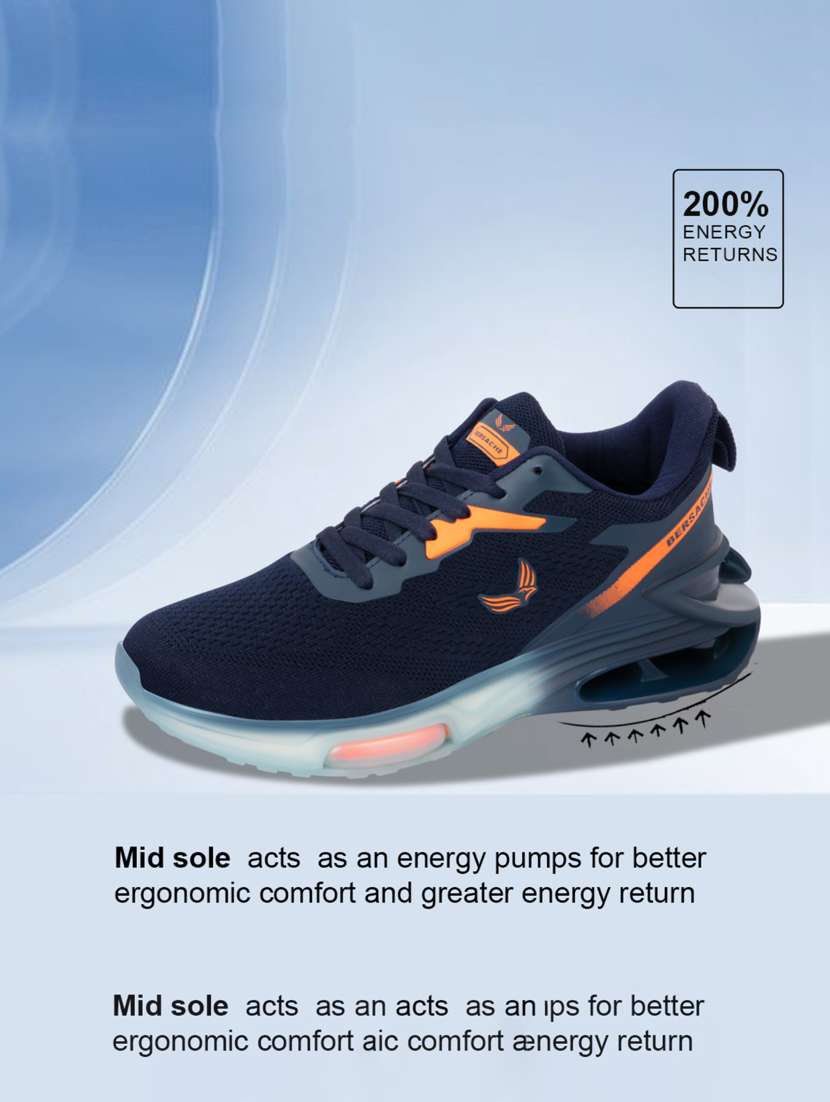 men solid lace up sport shoe - 22178989 -  Standard Image - 3