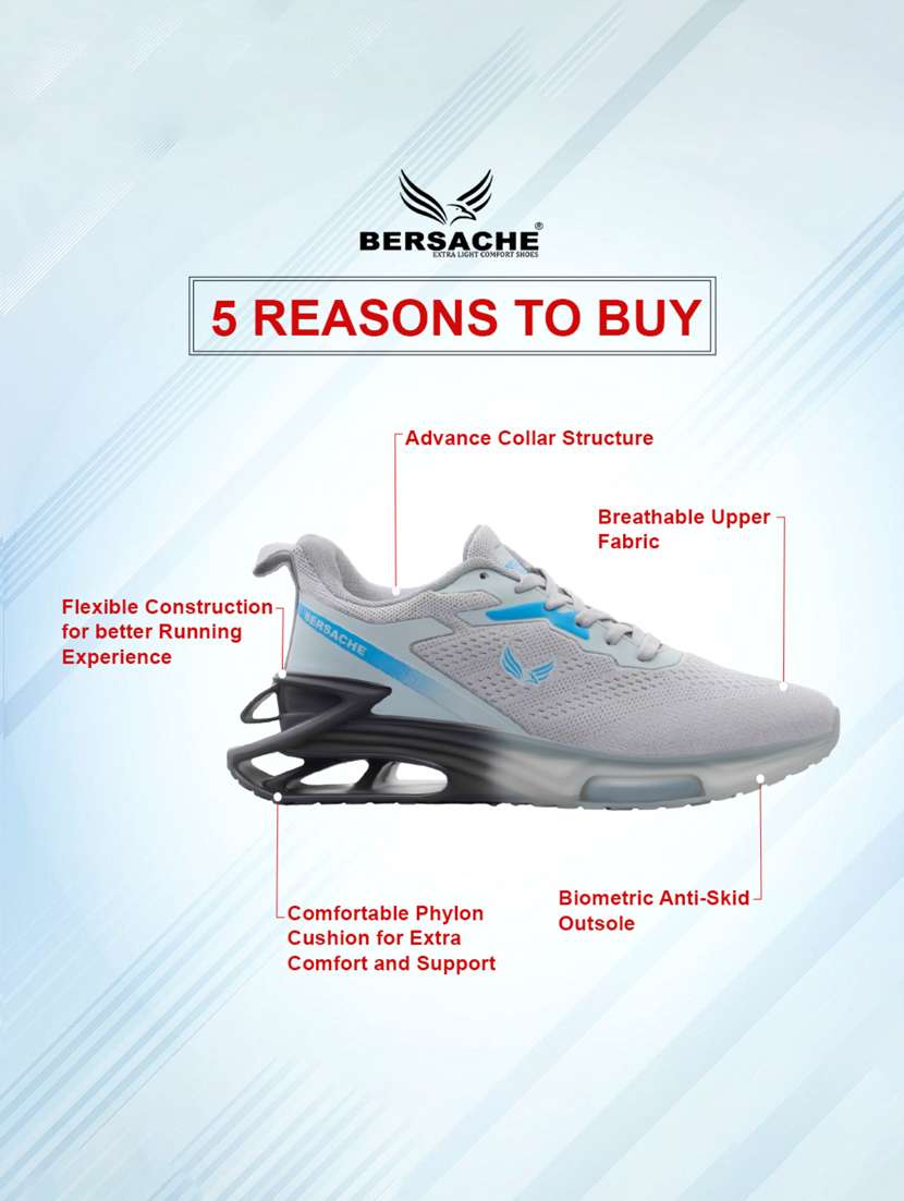 men solid lace up sport shoe - 22178990 -  Standard Image - 3