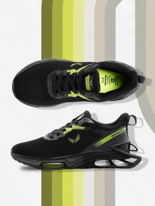 men solid lace up sport shoe - 22178991 -  Standard Image - 0