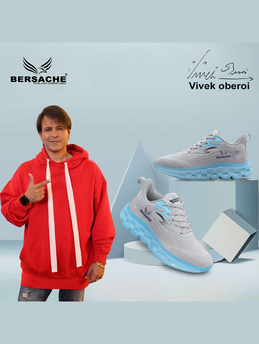 men grey lace up sport shoe - 22178992 -  Standard Image - 5