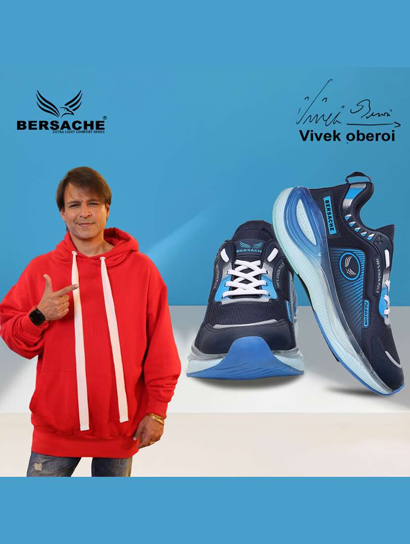 men blue lace up sport shoe - 22178993 -  Standard Image - 5