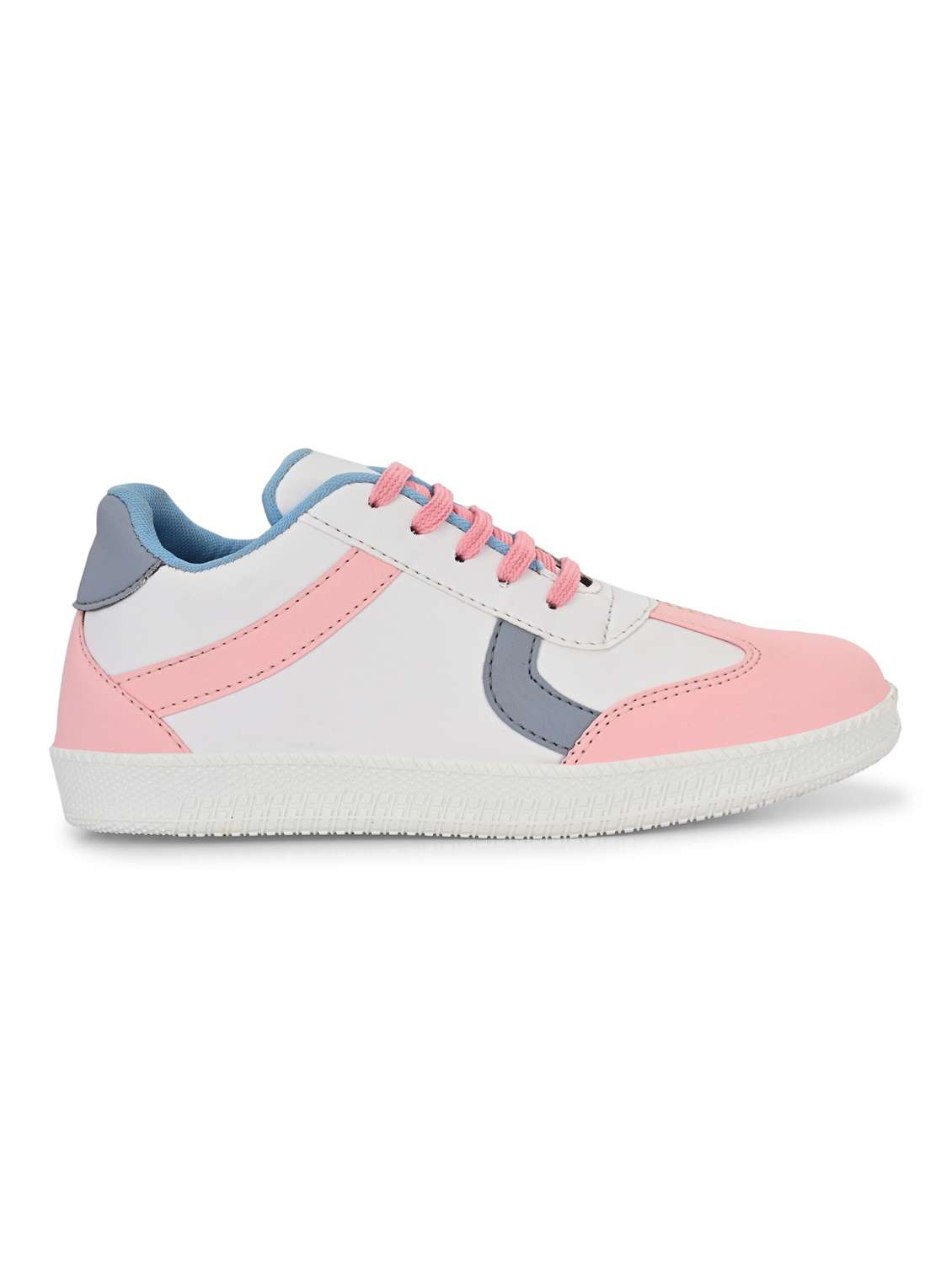 women white lace-up sneaker - 22179508 -  Standard Image - 3