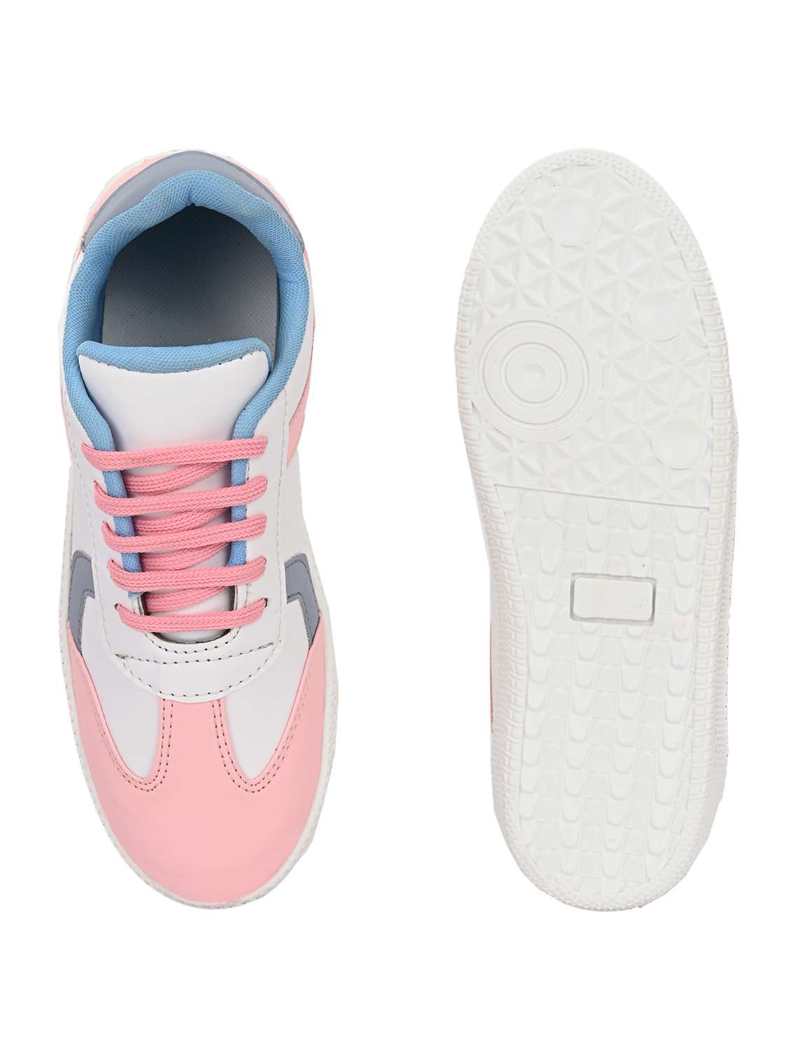 women white lace-up sneaker - 22179508 -  Standard Image - 5