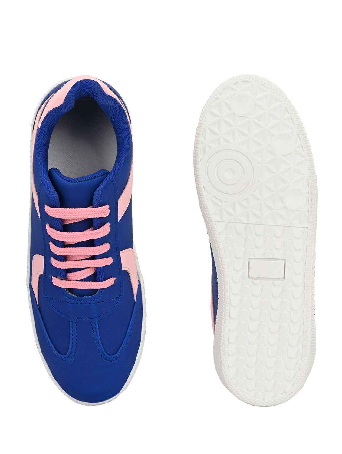 women blue lace-up sneaker - 22179510 -  Standard Image - 5