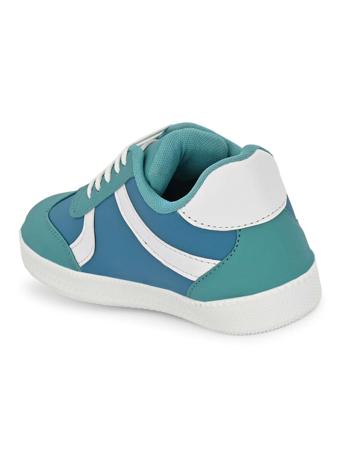 women turquoise lace-up sneaker - 22179511 -  Standard Image - 3