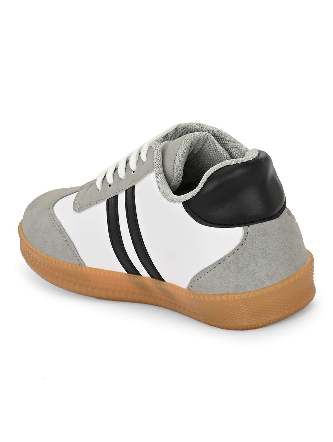 women grey lace-up sneaker - 22179512 -  Standard Image - 3