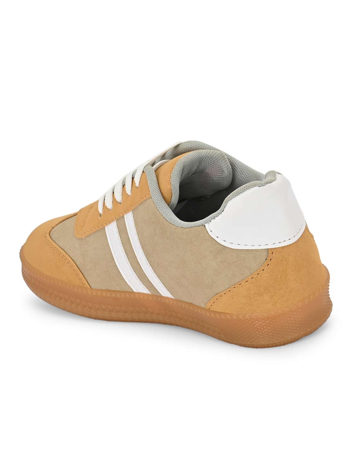 women beige lace-up sneaker - 22179514 -  Standard Image - 3