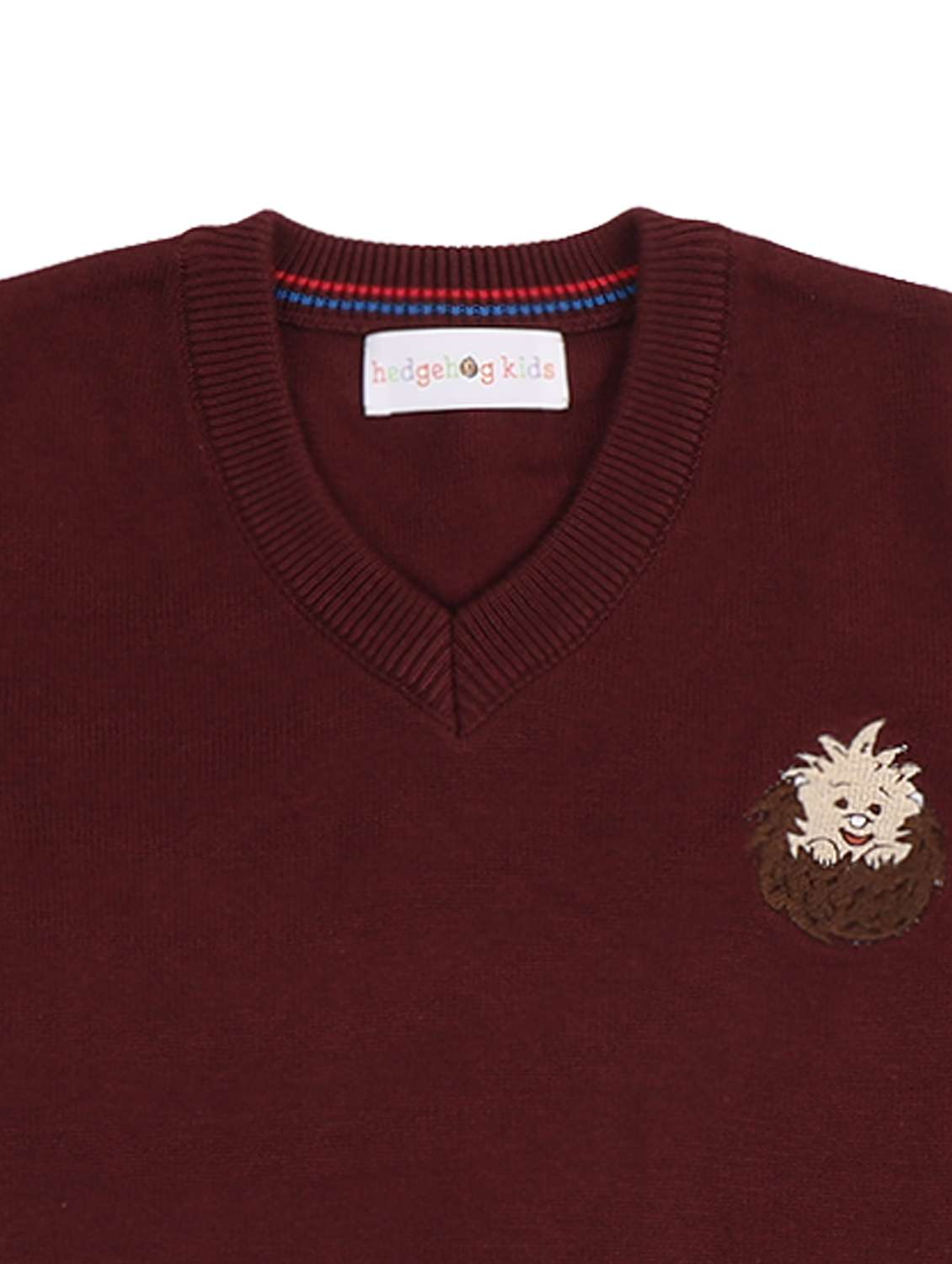 boy solid long sleeve sweater - 22179525 -  Standard Image - 3