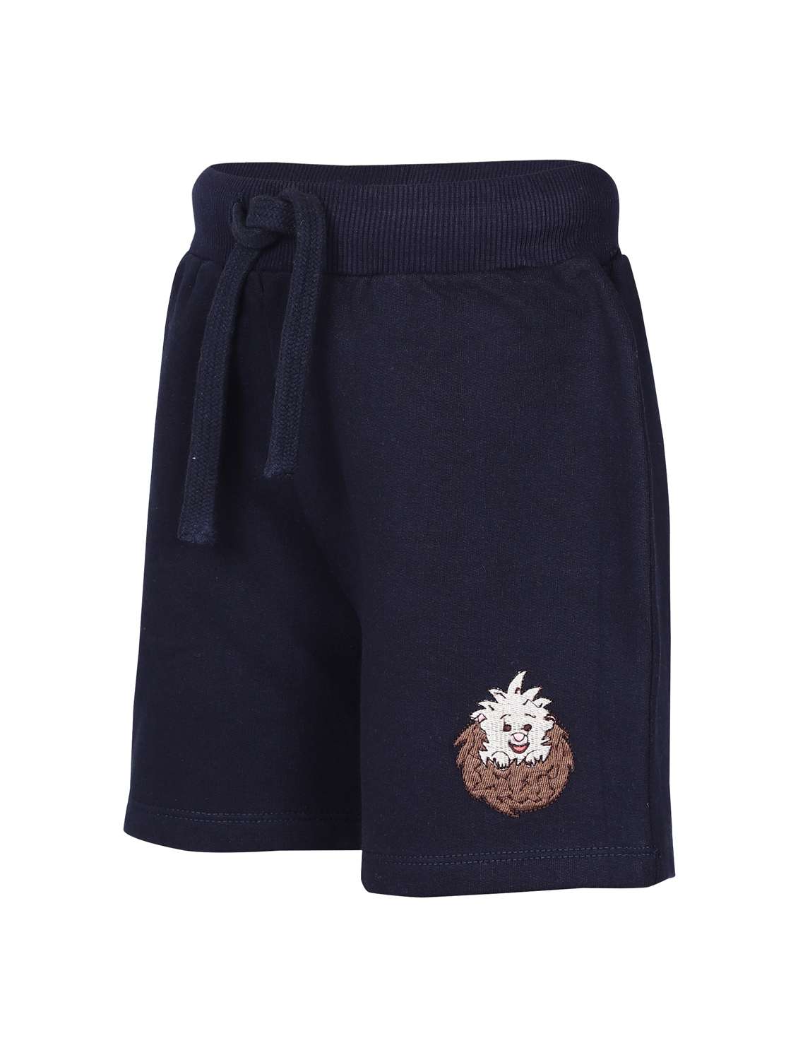 boys solid mid rise regular fit shorts  - 22179538 -  Standard Image - 3