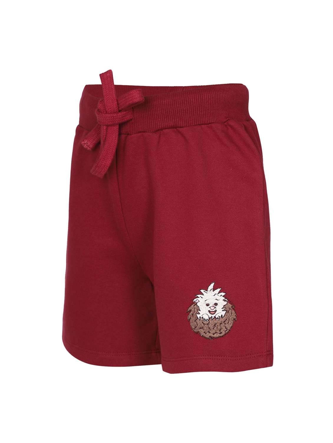 boys solid mid rise regular fit shorts  - 22179540 -  Standard Image - 3