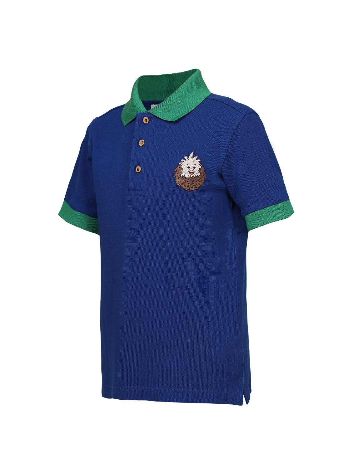 boys solid short sleeve polo t-shirt - 22179551 -  Standard Image - 3