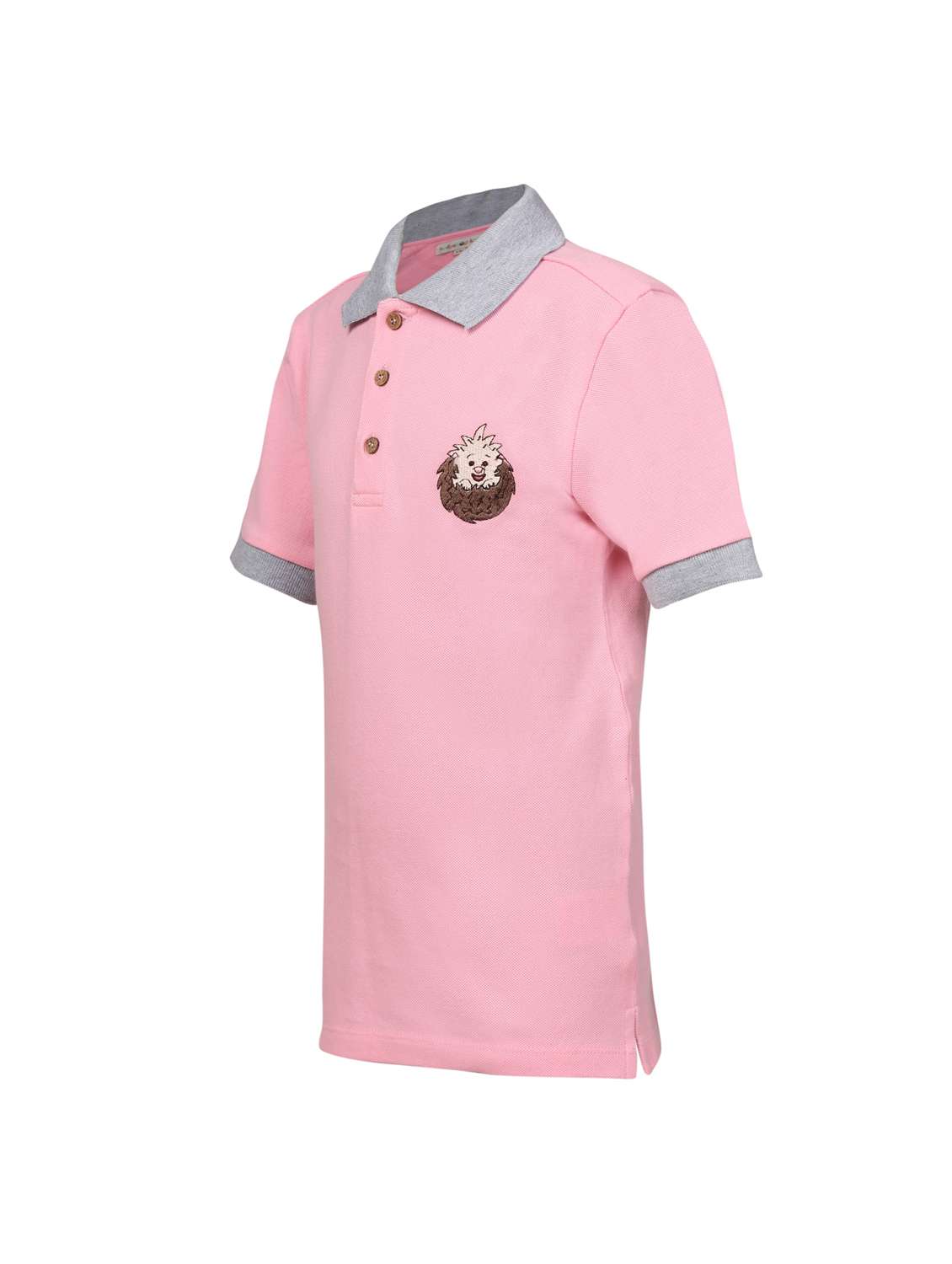 boys solid short sleeve polo t-shirt - 22179554 -  Standard Image - 3