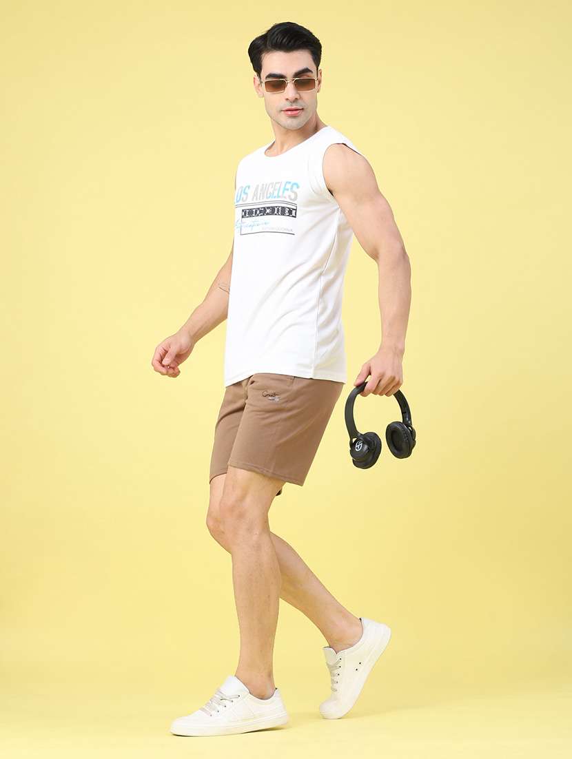 men typographic sleeveless vest - 22179721 -  Standard Image - 5