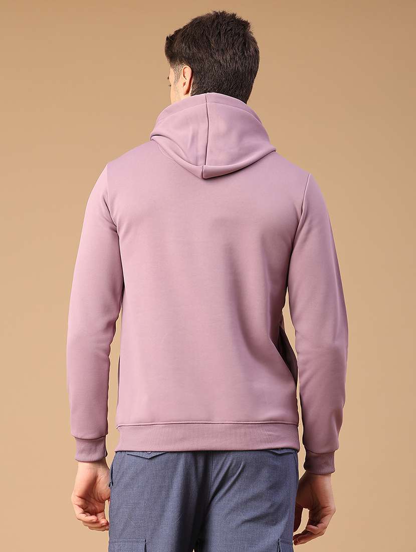 men printed long sleeve hooded sweatshirt - 22179783 -  Standard Image - 3