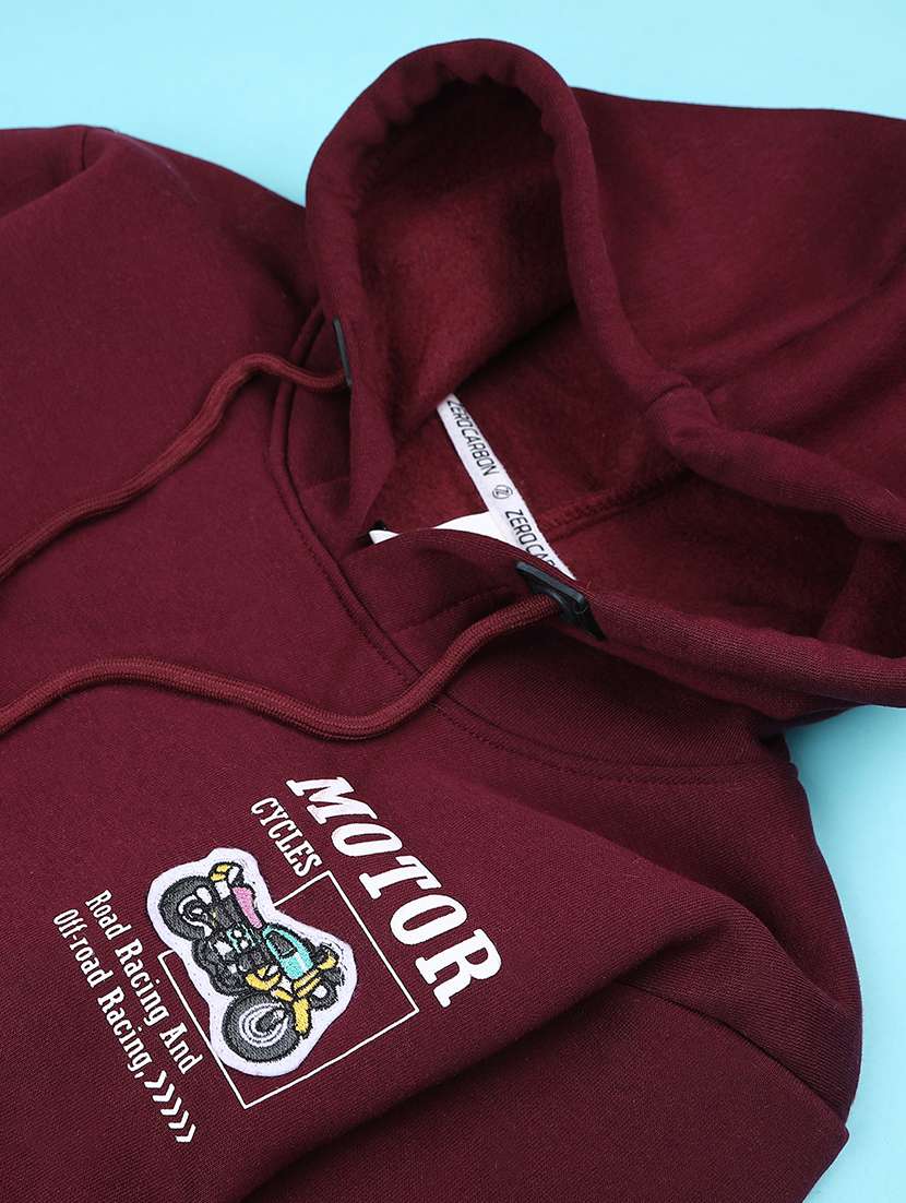 boys long sleeve hooded sweatshirt - 22179814 -  Standard Image - 3