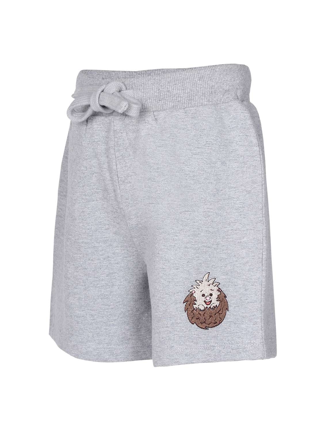 boys solid mid rise regular fit shorts  - 22179910 -  Standard Image - 3