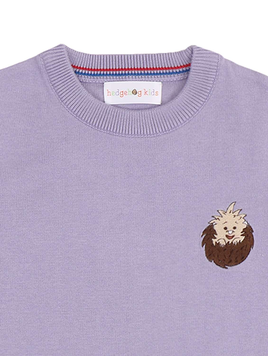 girls solid long sleeve sweater - 22179918 -  Standard Image - 3