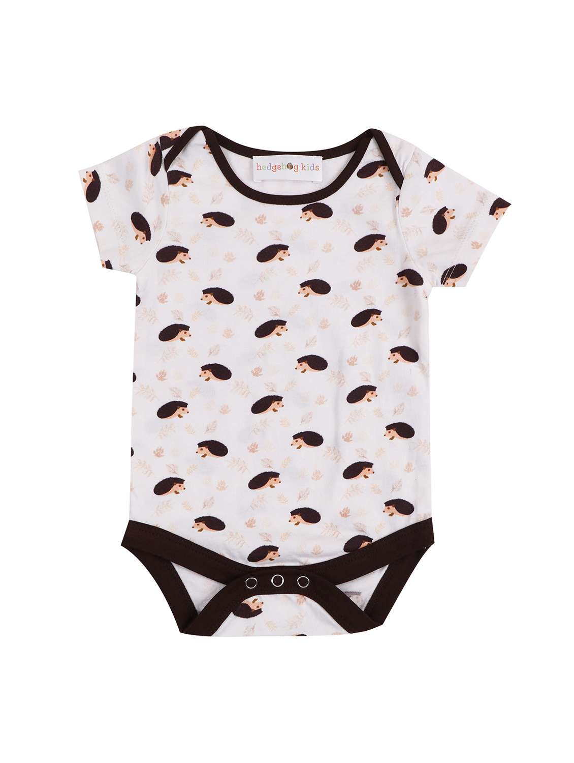 kids printed short sleeve onesies 