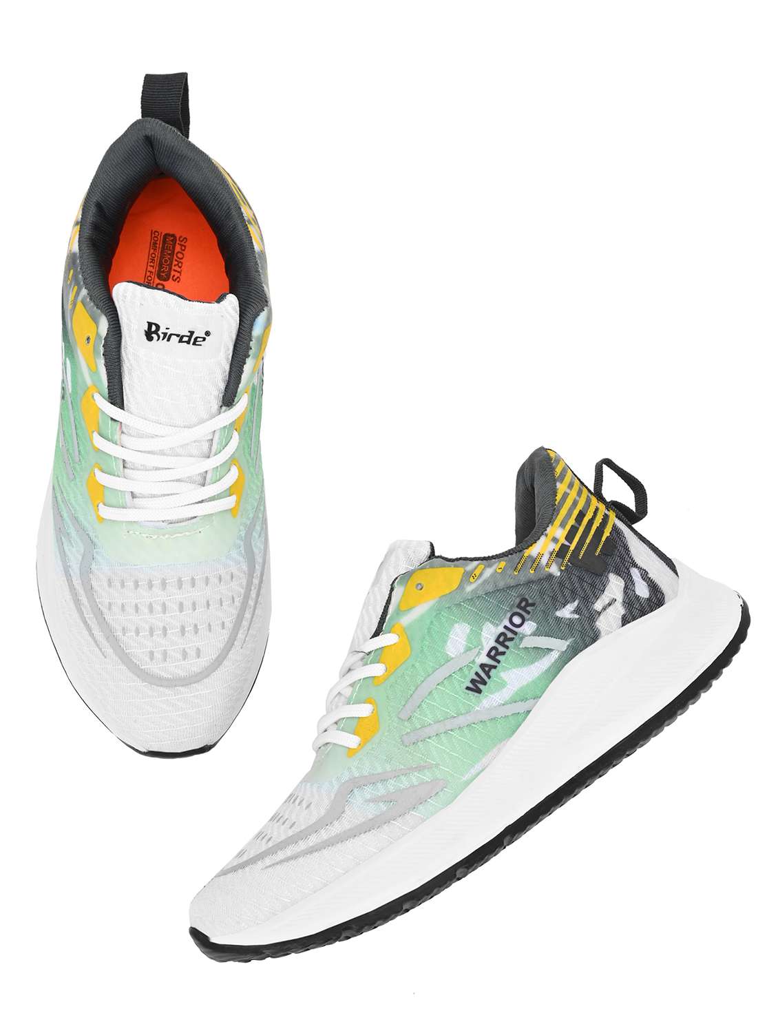 men printed lace up sport shoe - 22179977 -  Standard Image - 3