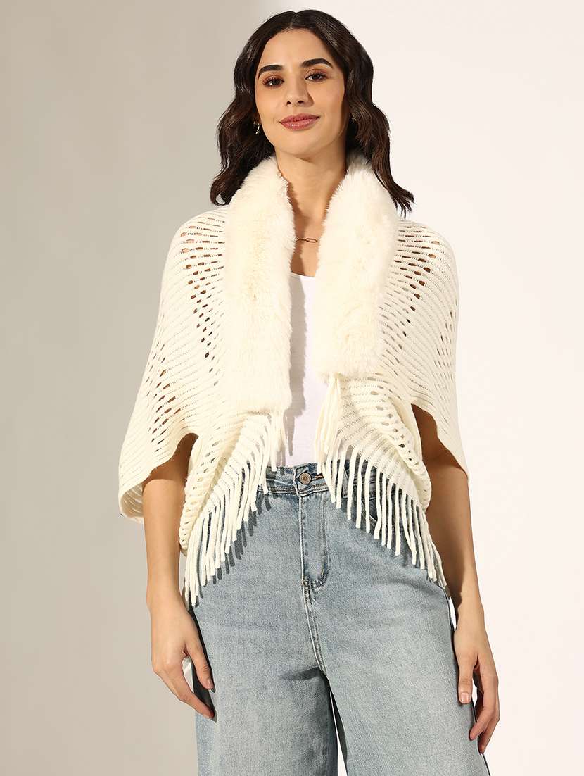 women self designed poncho