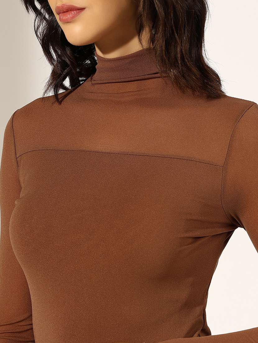 women solid long sleeve regular top - 22180183 -  Standard Image - 5