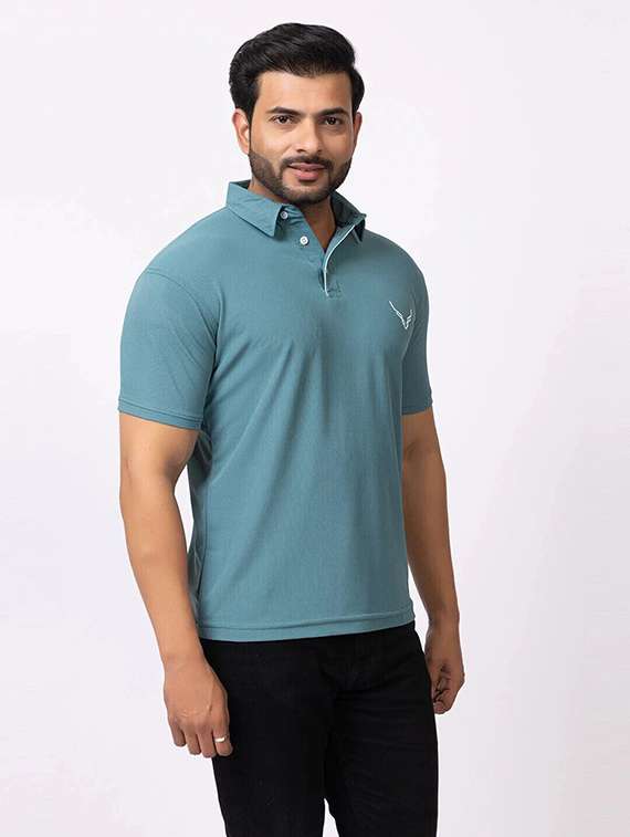 men pack of 3 solid short sleeve polo t-shirt - 22180250 -  Standard Image - 3