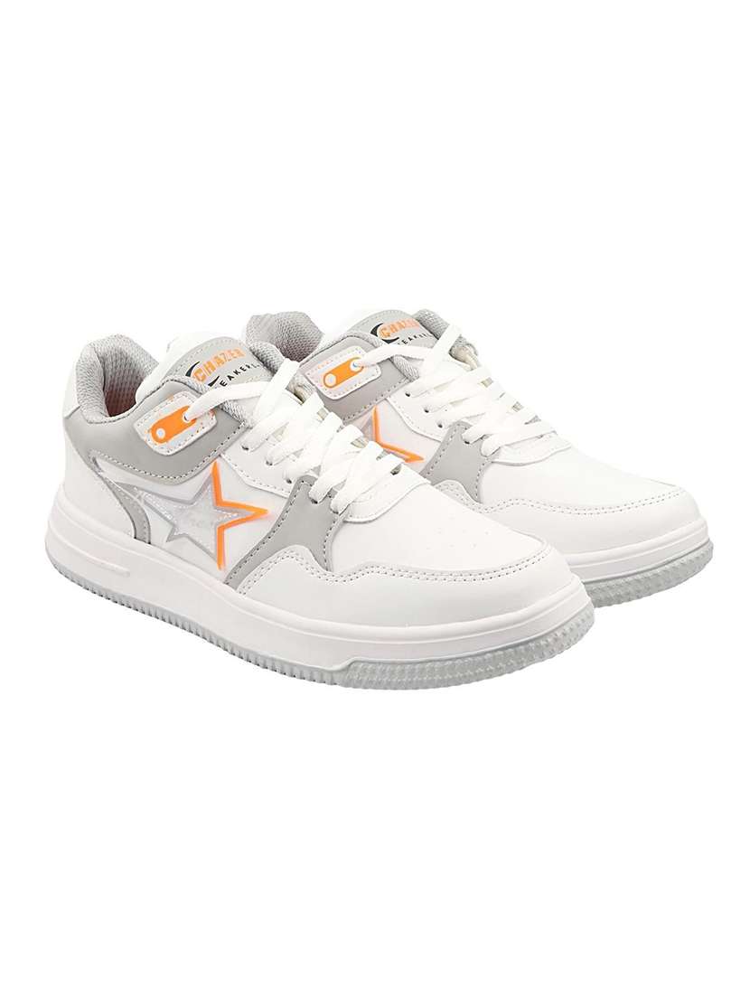 men white lace up sneaker - 22180261 -  Zoom Image - 0