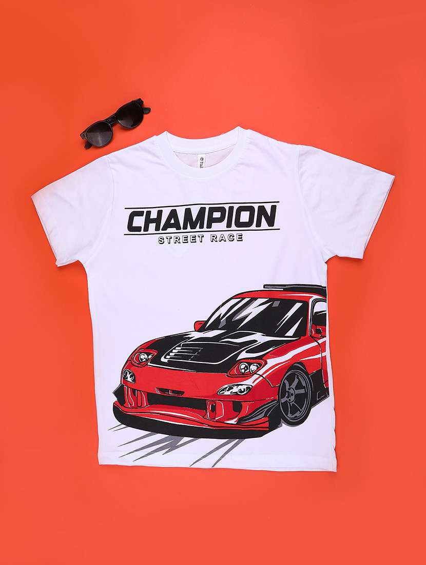 boys printed short sleeve t-shirt