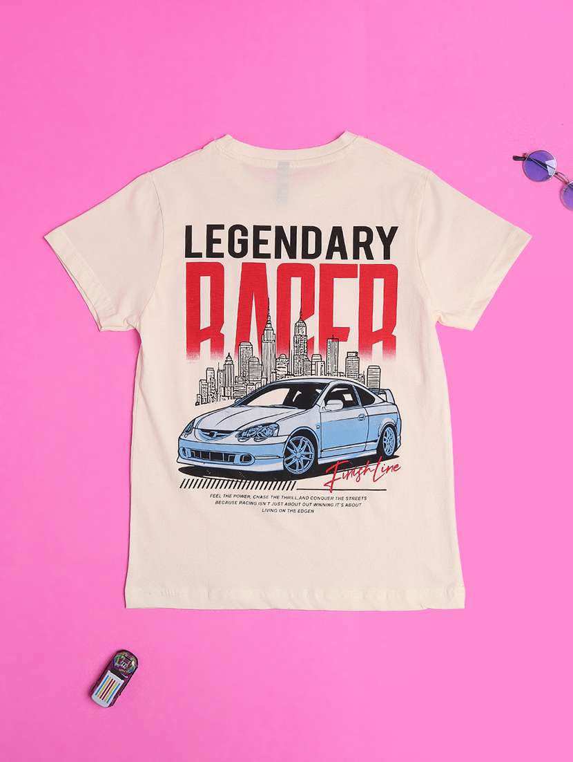 boys printed short sleeve t-shirt